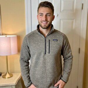 NWOT Men's Patagonia Better Sweater 1/4 Quarter Zip Fleece Pullover Size‎ XL